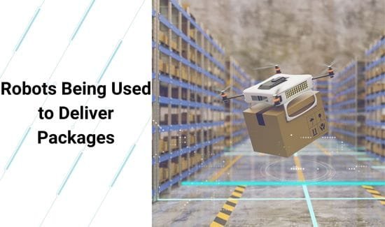 Bots are performing package delivery services to minimize time commitment and Robots with Precision and enhance accuracy
