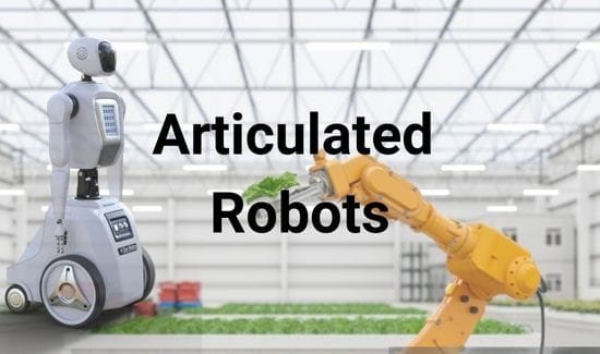 Showcasing articulated robots that people use in different industries to work effectively.