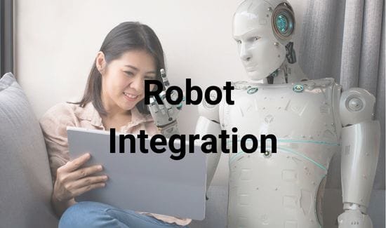 Focusing on showing users the Tips of robot integration